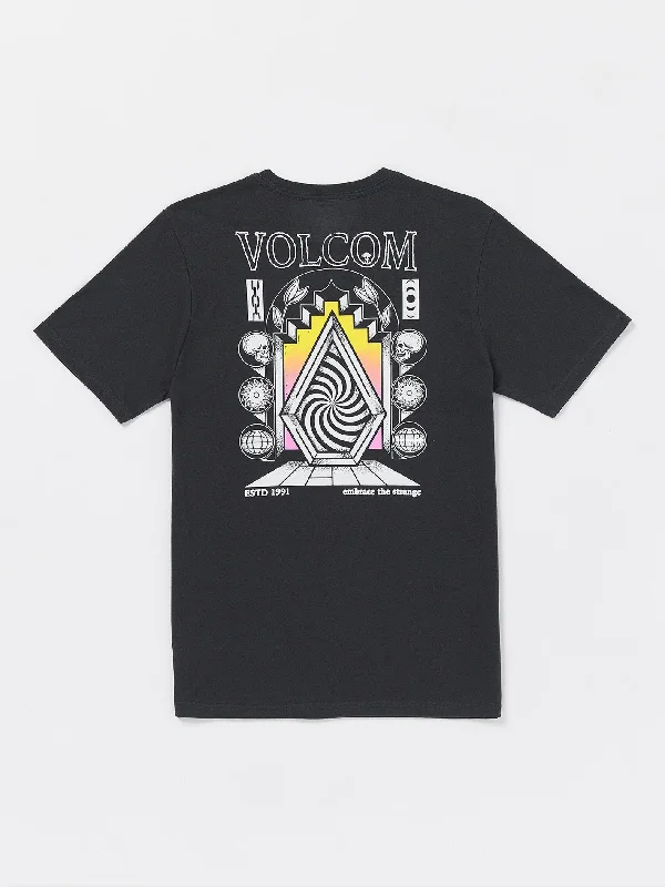 Can't Resist Hypnotix Short Sleeve Tee - Washed Black Heather