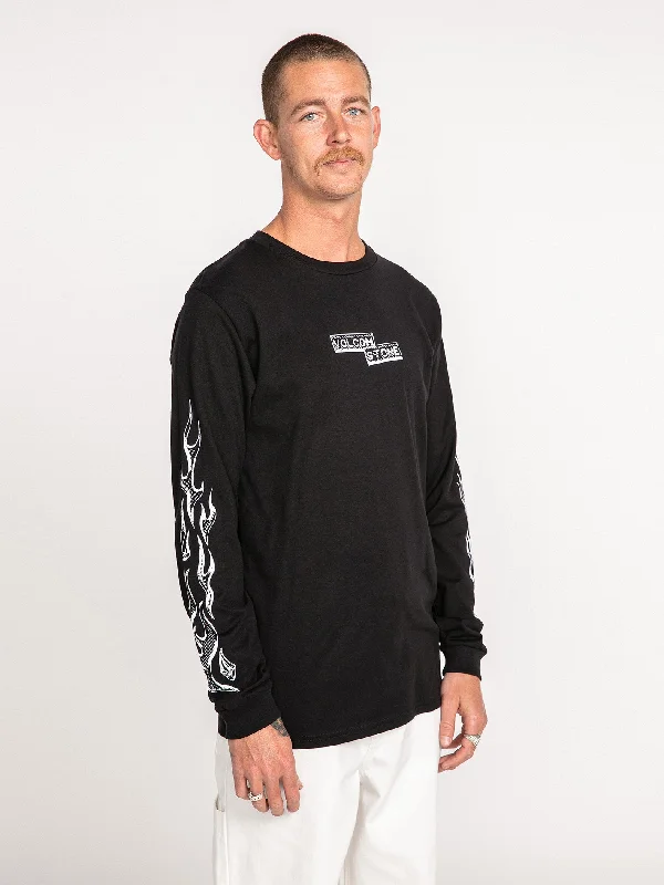 Savings Spectacular Ignighter Long Sleeve Tee - Black