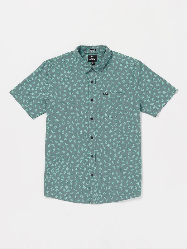 Best Choice Interstone Short Sleeve Shirt - Service Blue