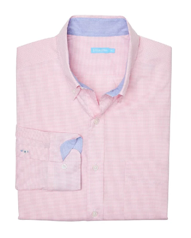 Value Deals J.McLaughlin Graphic Check Collis Shirt