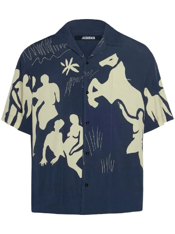 Early Access Jacquemus Men's Shirts blue
