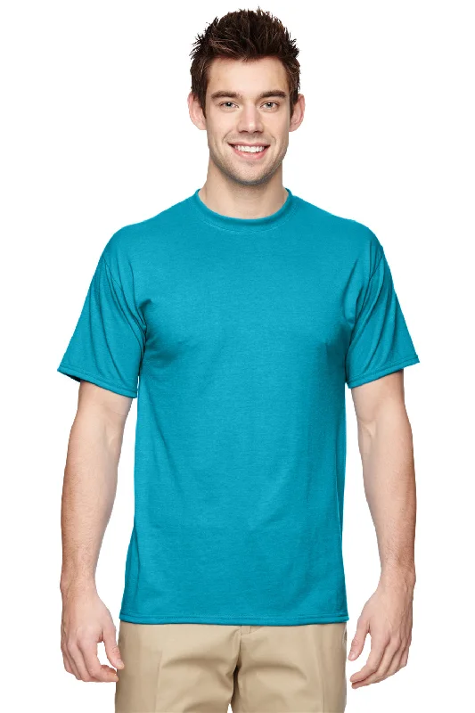 Inventory Reduction Jerzees Mens Dri-Power Moisture Wicking Short Sleeve Crewneck T-Shirt - California Blue Inventory Reduction Jerzees Mens Dri-Power Moisture Wicking Short Sleeve Crewneck T-Shirt - California Blue