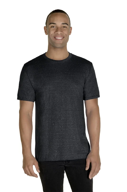 Markdown Madness Jerzees Mens Vintage Snow Short Sleeve Crewneck T-Shirt - Heather Black Markdown Madness Jerzees Mens Vintage Snow Short Sleeve Crewneck T-Shirt - Heather Black