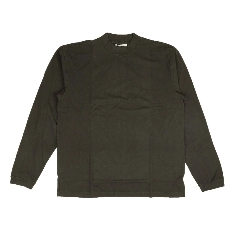 Online Exclusive JOHN ELLIOTT Carbon Grey Long Sleeve 900 Mock T-Shirt