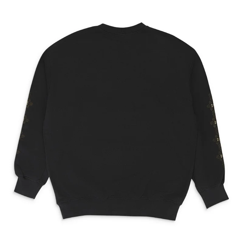 Shop the Weekend Away LONG SLEEVE SUKKAR MEJWEZ CREWNECK BLACK SWEATSHIRT