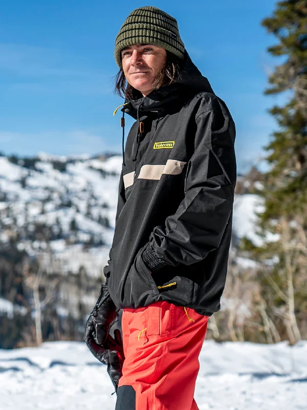 Today’s Deal Mens Longo Pullover Jacket - Black