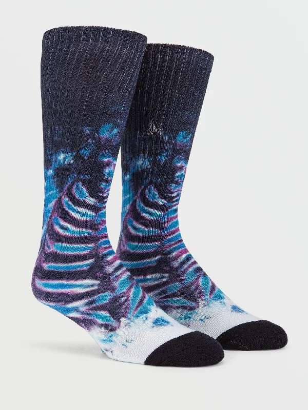 Massive Deals Mad Wash Socks - Navy