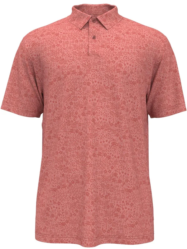 Massive Deal Mens Animal Print Knit Polo
