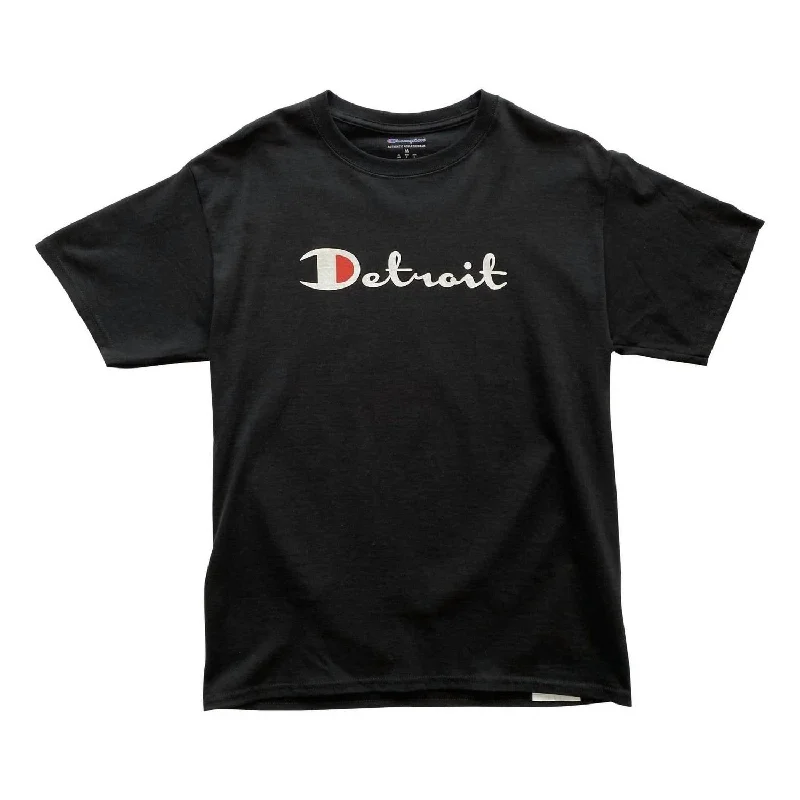 Weekend Specials to Cherish Men's Detroit T-Shirt In Black