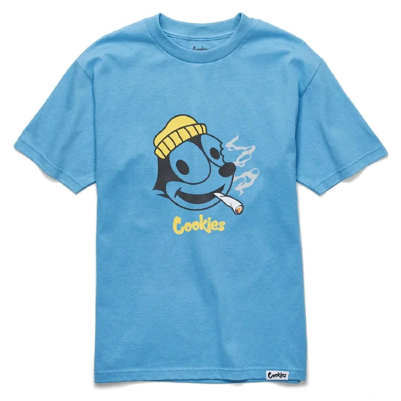 Weekend Discounts to Enjoy Men's Nostalgic T-Shirt In Carolina Blue