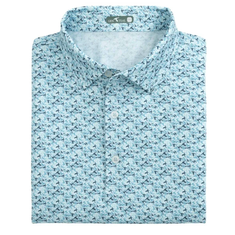 Major Savings Men's Performance Polo2 In Blue Ducks 544