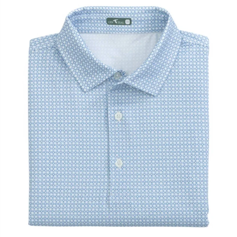 Markdowns Men's Performance Polo2 In Royal Blue Tile 3558