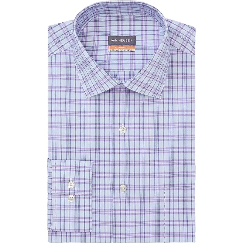 Big Deal Mens Regular Fit Professional Button-Down Shirt