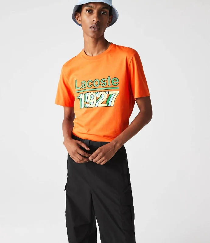 Weekend Deals That Dazzle Men's Turtle T-Shirt In Orange