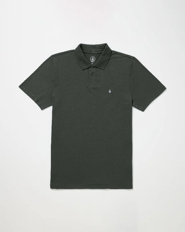 Weekend Shopping Made Better Middler Polo Short Sleeve Shirt - Asphalt Black