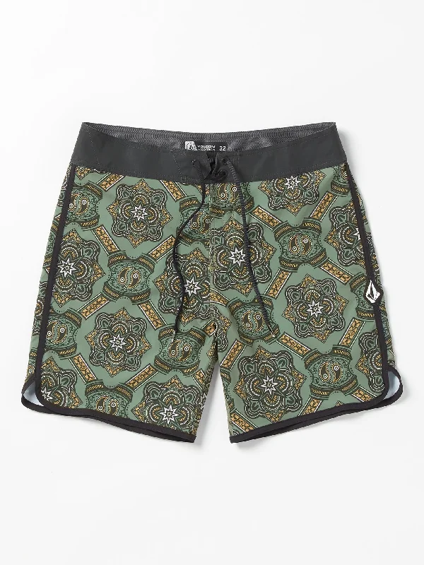 Price Slash Mod Magic Scallop Trunks - Agave