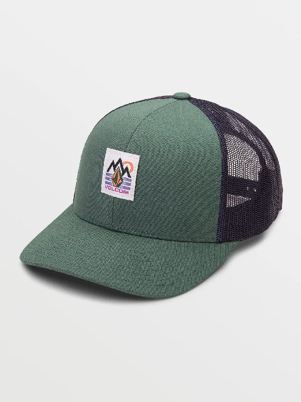 Seasonal Clearance Mountain Top Cheese Hat - Ranger Green