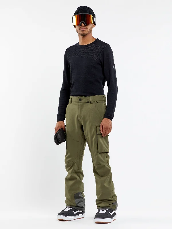 Weekend Deals That Thrill Mens New Articulated Pants - Military
