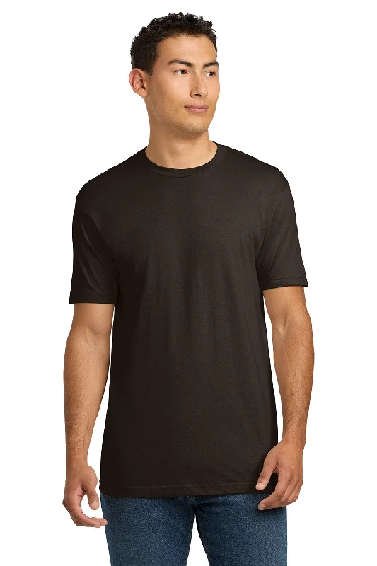 Weekend Wonders Await! Next Level Mens Fine Jersey Short Sleeve Crewneck T-Shirt - Dark Chocolate Brown Weekend Wonders Await! Next Level Mens Fine Jersey Short Sleeve Crewneck T-Shirt - Dark Chocolate Brown
