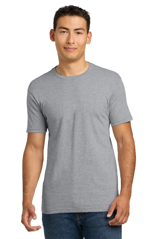 Take Advantage Next Level Mens Fine Jersey Short Sleeve Crewneck T-Shirt - Heather Grey