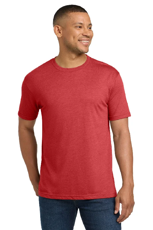Blowout Deals Next Level Mens Jersey Short Sleeve Crewneck T-Shirt - Vintage Red