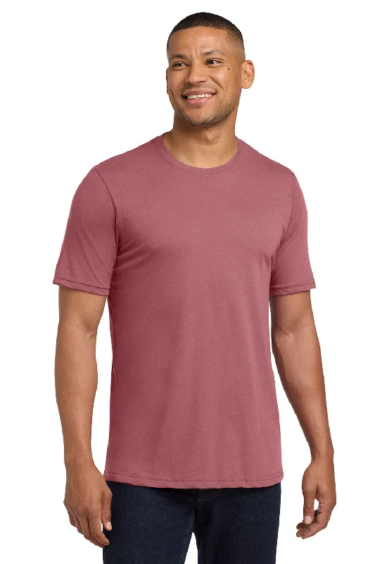 Deal Zone Next Level Mens Jersey Short Sleeve Crewneck T-Shirt - Smoked Paprika Red