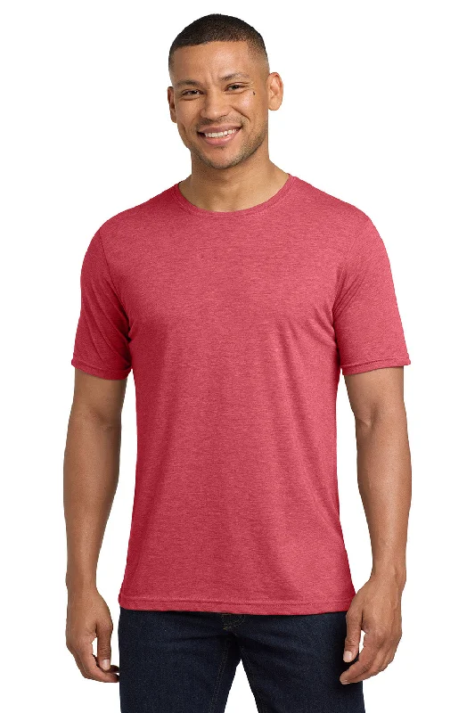 Final Clearance Next Level Mens Jersey Short Sleeve Crewneck T-Shirt - Red