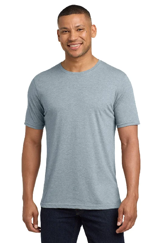 Deal Explosion Next Level Mens Jersey Short Sleeve Crewneck T-Shirt - Stonewashed Denim Blue