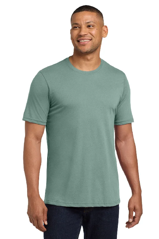 Discount Extravaganza Next Level Mens Jersey Short Sleeve Crewneck T-Shirt - Stonewashed Green