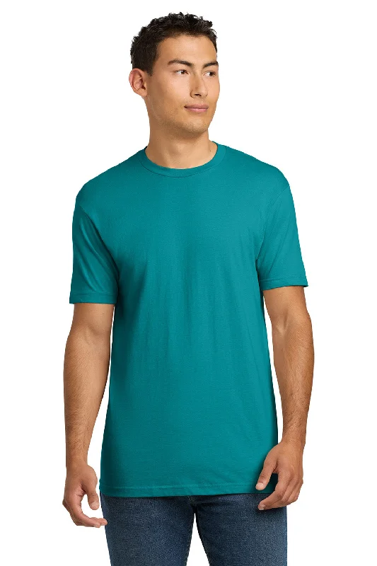 Today’s Special Next Level Mens Fine Jersey Short Sleeve Crewneck T-Shirt - Teal Blue