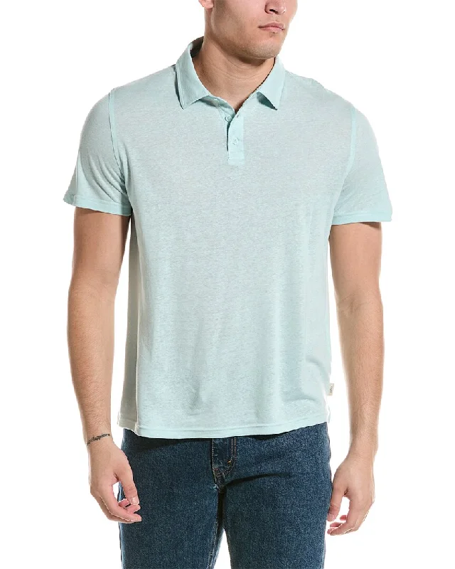Great Deals Onia Linen-Blend Polo Shirt