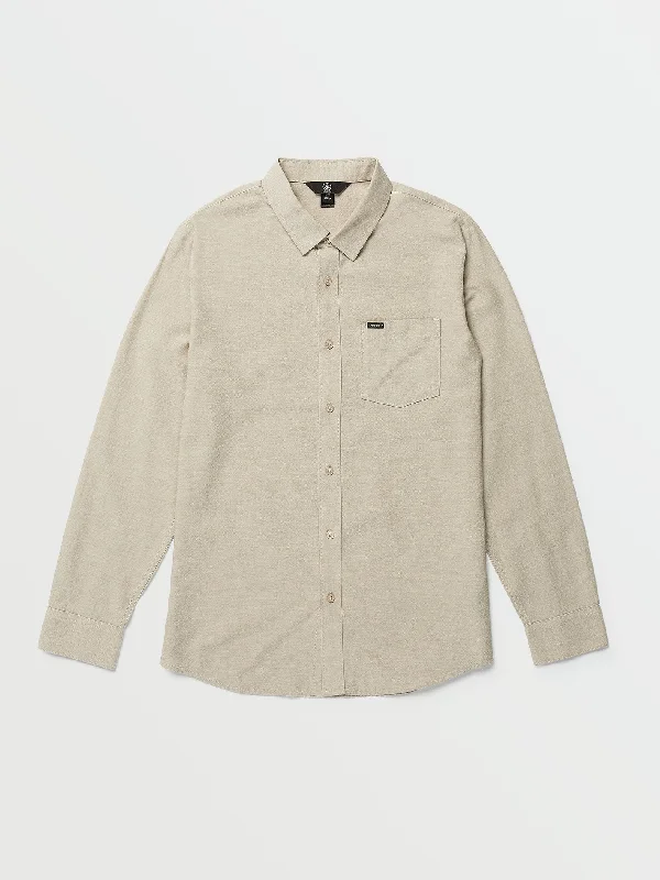 Weekend Discounts to Indulge In Orion Long Sleeve Shirt - Khaki