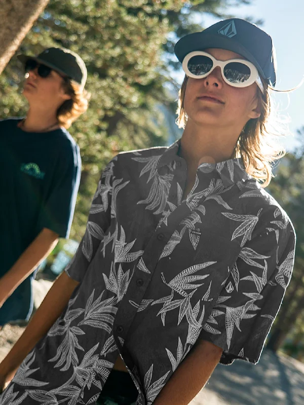 Final Offer Paison Short Sleeve Shirt - Black