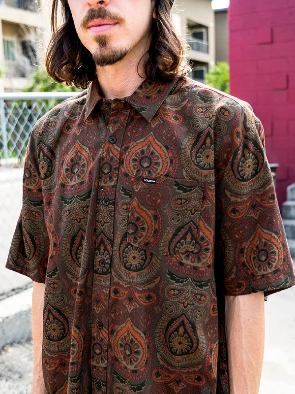 Huge Savings Paison Short Sleeve Shirt - Rinsed Black