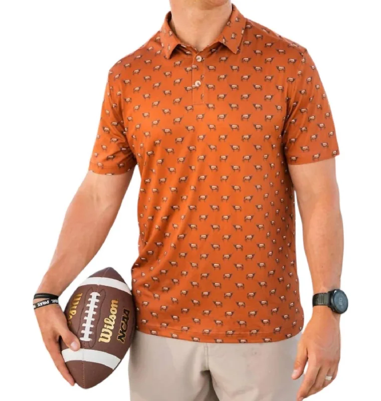 Weekend Deals That Dazzle Performance Polo By The Horns In Orange