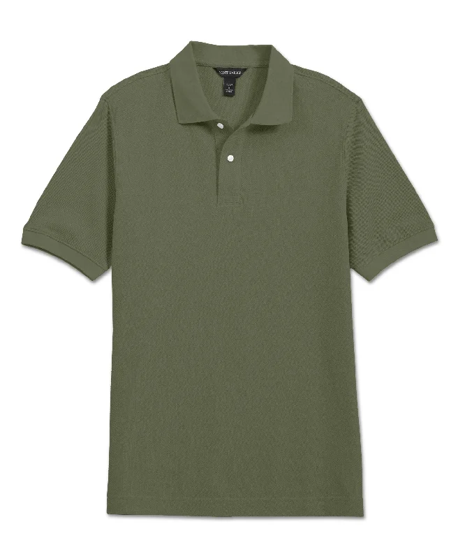 Weekend Deal Pima Pique Polo, Sage