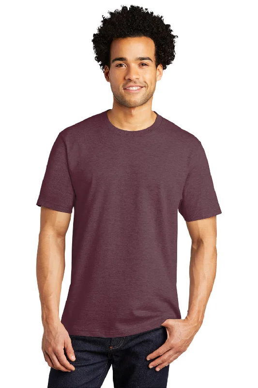 Incredible Offers Port & Company Mens Bouncer Short Sleeve Crewneck T-Shirt - Heather Athletic Maroon Incredible Offers Port & Company Mens Bouncer Short Sleeve Crewneck T-Shirt - Heather Athletic Maroon