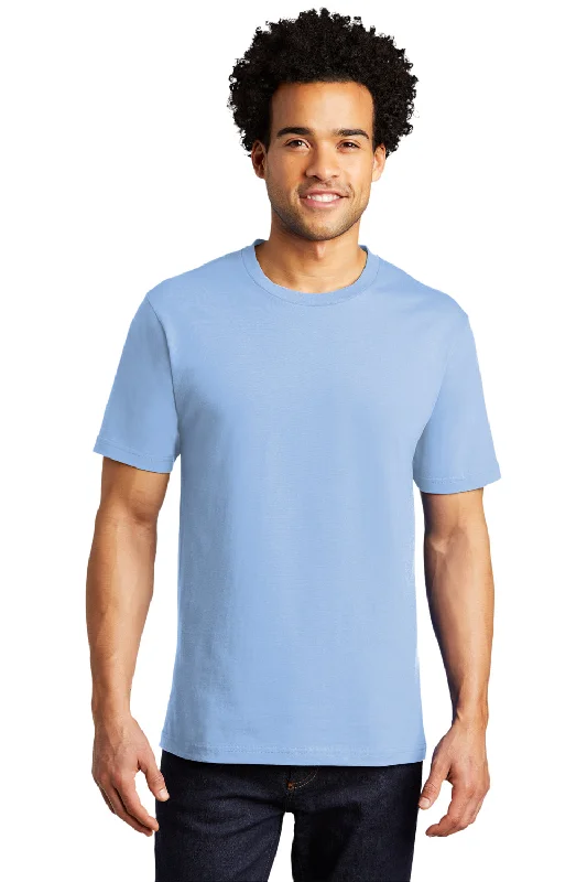 The Best Prices Port & Company Mens Bouncer Short Sleeve Crewneck T-Shirt - Light Blue The Best Prices Port & Company Mens Bouncer Short Sleeve Crewneck T-Shirt - Light Blue