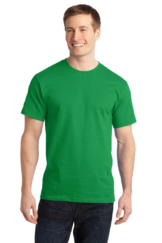Weekend Deal Port & Company Mens Short Sleeve Crewneck T-Shirt - Clover Green