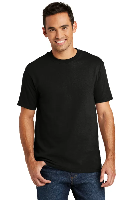 Weekend Deals You Can't Resist Port & Company Mens USA Made Short Sleeve Crewneck T-Shirt - Black - Closeout Weekend Deals You Can't Resist Port & Company Mens USA Made Short Sleeve Crewneck T-Shirt - Black - Closeout