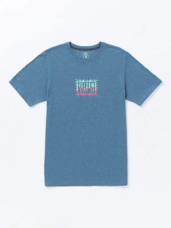 Weekend Deals to Brighten Your Day Primed Short Sleeve Tee - Stone Blue Heather