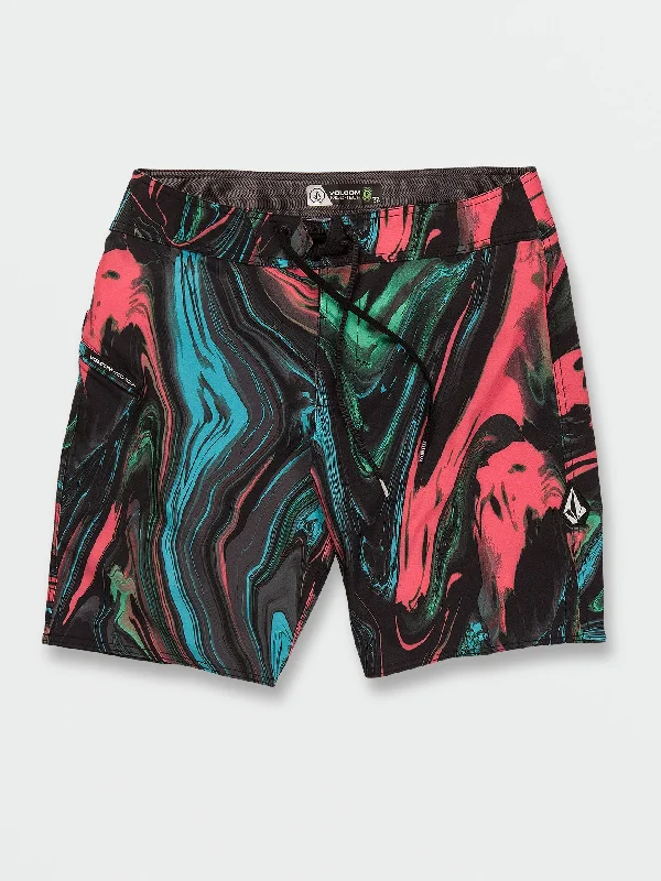 Mega Sale Psyche Marble Mod-Tech Trunks - Black