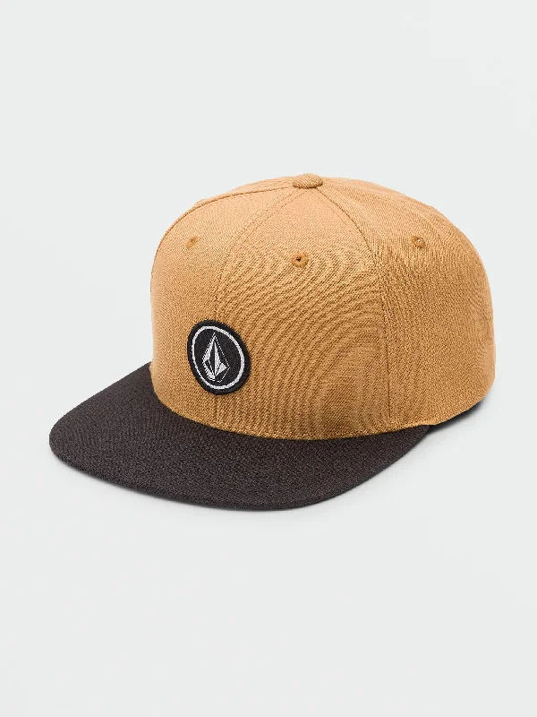 Act Now Quarter Twill Hat - Golden Brown