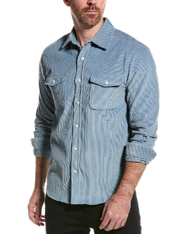 Deep Savings Reiss Bonucci Cord Twin Pocket Shirt