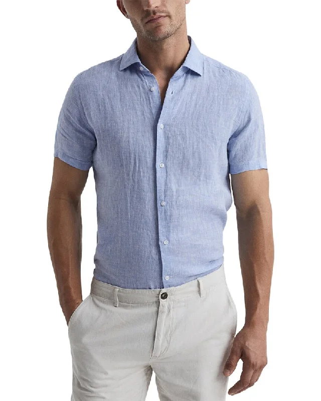 Sale Event Reiss Holiday Linen Shirt