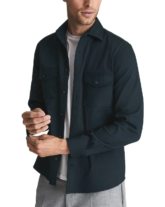 Deep Discounts Reiss James Textured Shirt