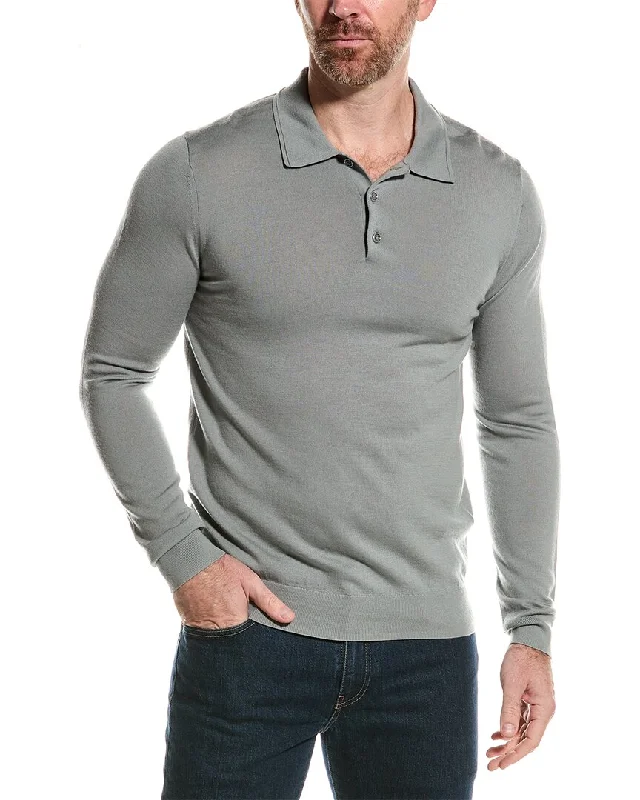 Deep Discounts Reiss Trafford Wool Polo Sweater