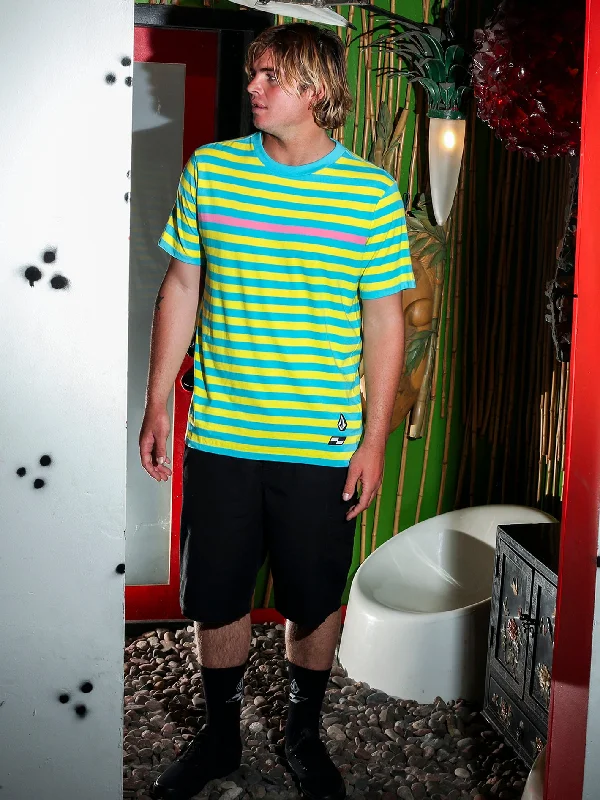 Epic Value Schroff X Volcom Crew Short Sleeve Shirt - Clearwater
