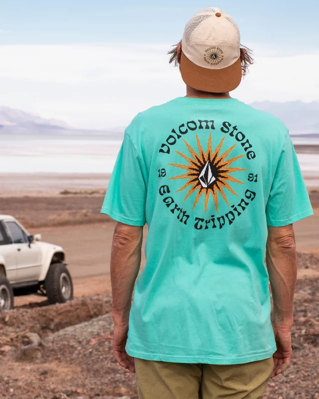 Extra Savings Scorcho Fty Short Sleeve Tee - Dusty Aqua