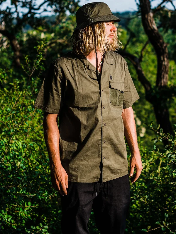 Incredible Offers Skate Vitals Alec Majerus Short Sleeve Shirt - Winter Moss